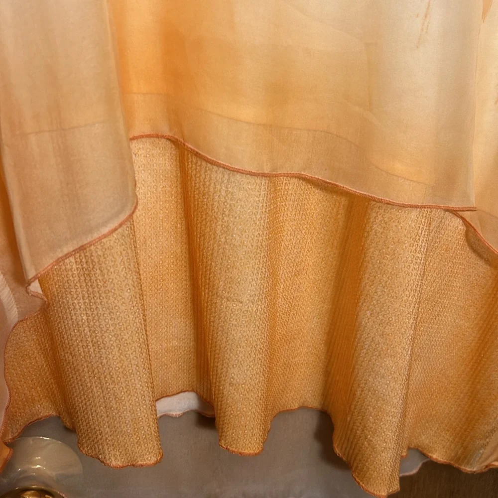Multiples brand peach and white blouse. New with tags - Picture 5 of 15